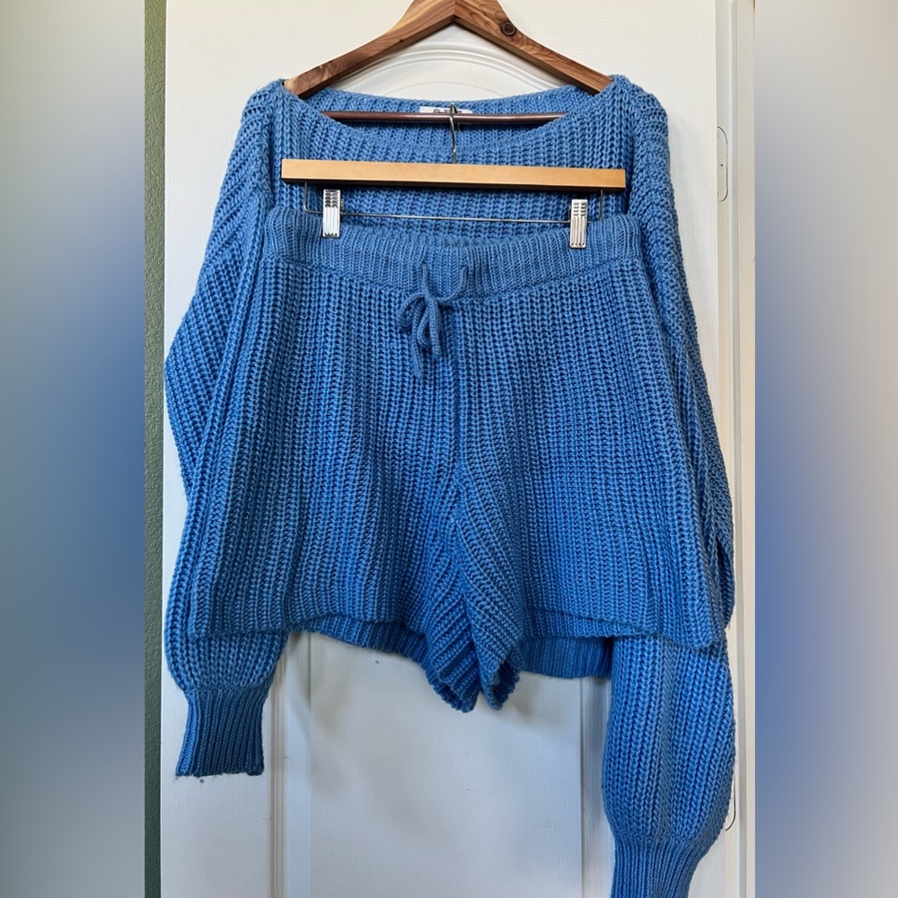 Sweater and short set